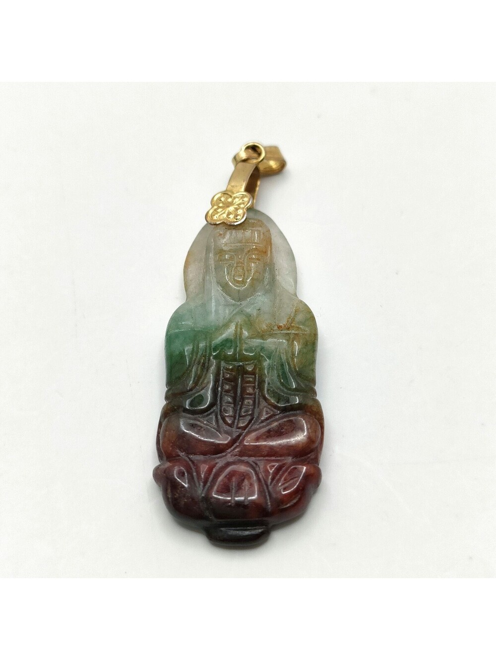 Jewelry Pendant Head Jade Stainless steel 1081884